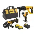 סט 3 כלים פטישון+אימפקט +משחזת+תיק STANLEY 4AH X2