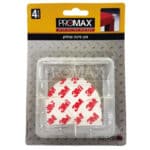מגן פינה לשולחן שקוף (4 יח') בבליסטר PROMAX