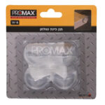 מגן פינה מעוגל לשולחן שקוף (4 יח') בבליסטר PROMAX