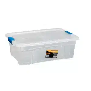 ארגז פלסטיק + מכסה 28 ליטר