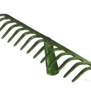 מגרפה ממתכת 14 שיניים פלוס מקל