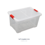 ארגז אחסון דניאל דגם 40 + מכסה (36 ליטר)