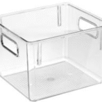 קופסאת אחסון אקרילי גדולה