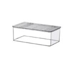 קופסאת קוסמטיקה בינונית עם מכסה