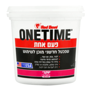 שפכטל חדשני למילוי קירות - ONE TIME פעם אחת - 500 מ"ל